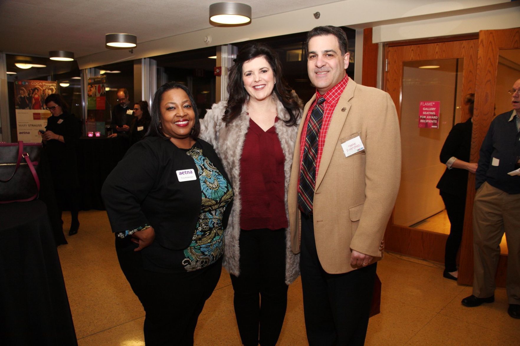 Tina Anderson, Michele and Frank D’Antonio